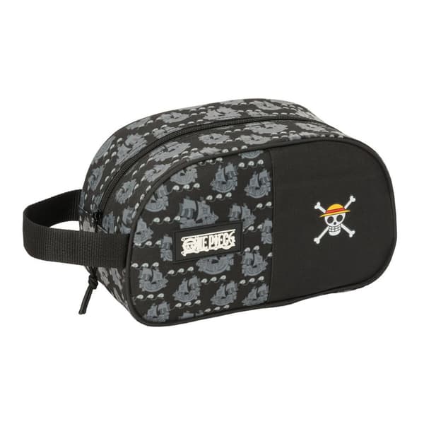 Matkapakkaus One Piece Pirates Musta 26 x 15 x 12 cm