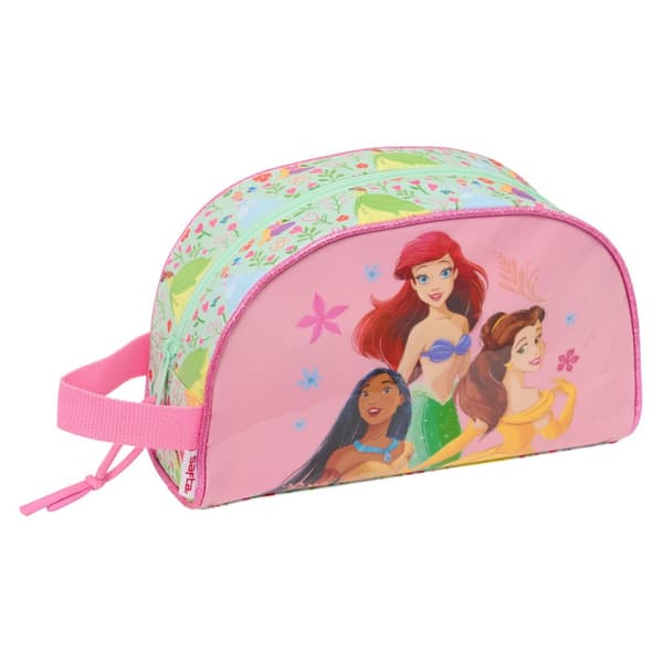 Resenecessär Disney Princess Bloom Grön Rosa 26 x 16 x 9 cm