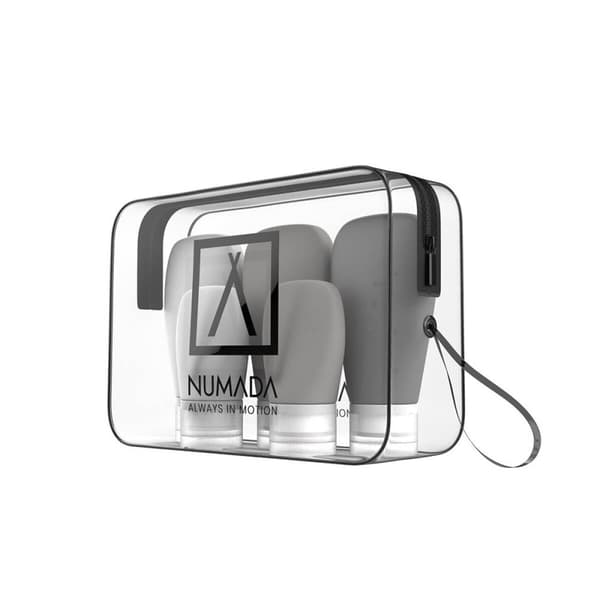Matkapakkaus Numada Läpinäkyvä PVC Silikoni 20 x 6,5 x 13,5 cm