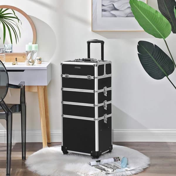 Meikkilaukku, SONGMICS JHZ11BK, Musta