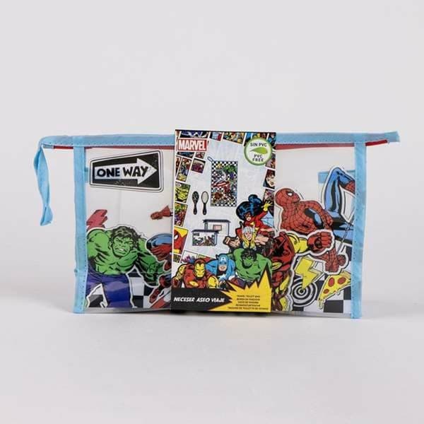 Resenecessär The Avengers Blå 23 x 15 x 8 cm