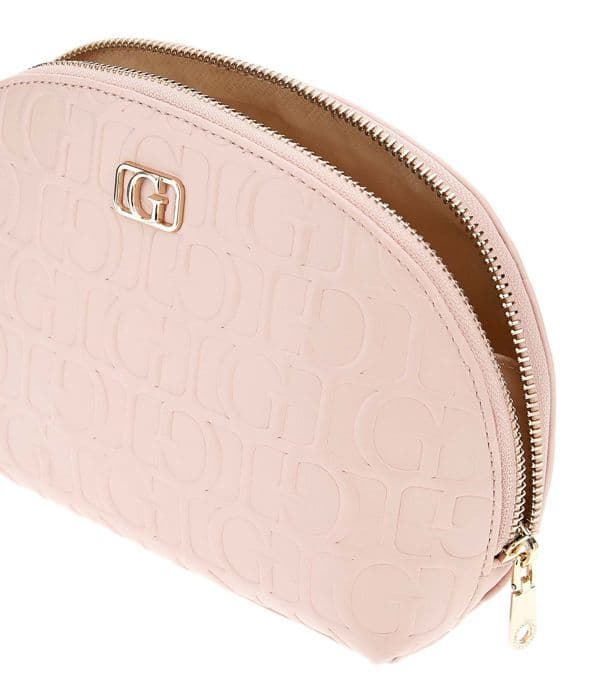 GUESS Necessär i lax för kvinnor - Television Dome Zip Bag Orchid 300384