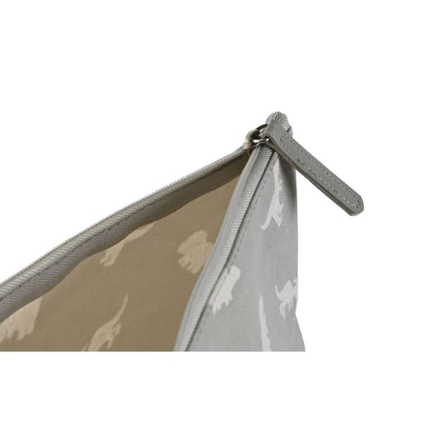 Matkapakkaus DKD Home Decor Valkoinen Harmaa Puuvilla 33 x 8 x 21 cm (2 osaa)