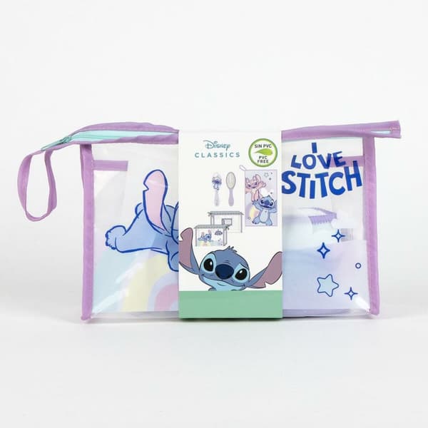 Toalettbag med Tilbehør Stitch Syrin 23 x 15 x 8 cm