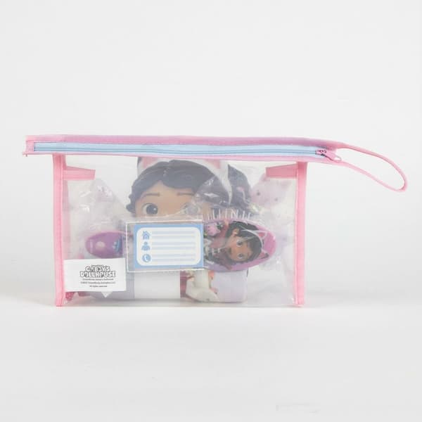 Toalettbag med Tilbehør Gabby's Dollhouse Rosa 23 x 15 x 8 cm