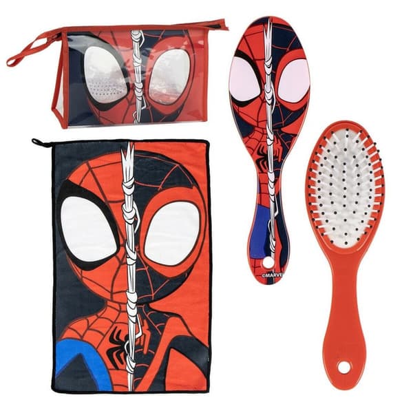 Toilettilaukku ja tarvikkeet Spidey Punainen 23 x 15 x 8 cm