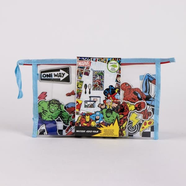 Toilettilaukku ja tarvikkeet The Avengers Sininen 23 x 15 x 8 cm