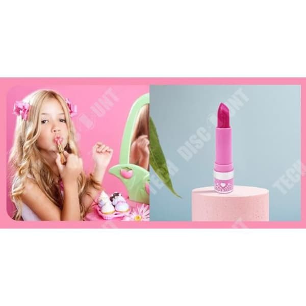 TD® Simulation Children's Lipstick Kosmetisk Eyeshadow Princess Girl Toy Makeup Set