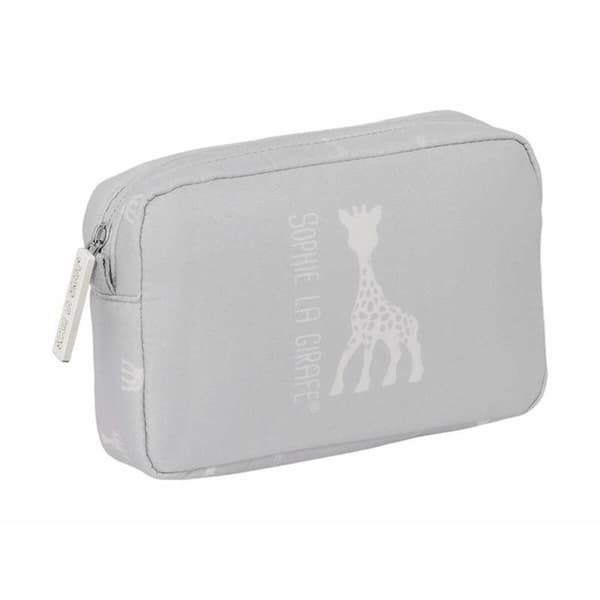 Resenecessär Sophie la Girafe Ljusgrå 20 x 13 x 5,5 cm