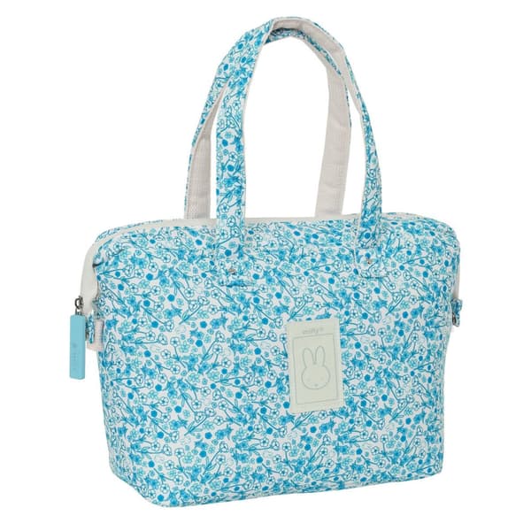 Rejsetoilettaske Miffy Garden Turkisblå 27 x 24,5 x 12,5 cm