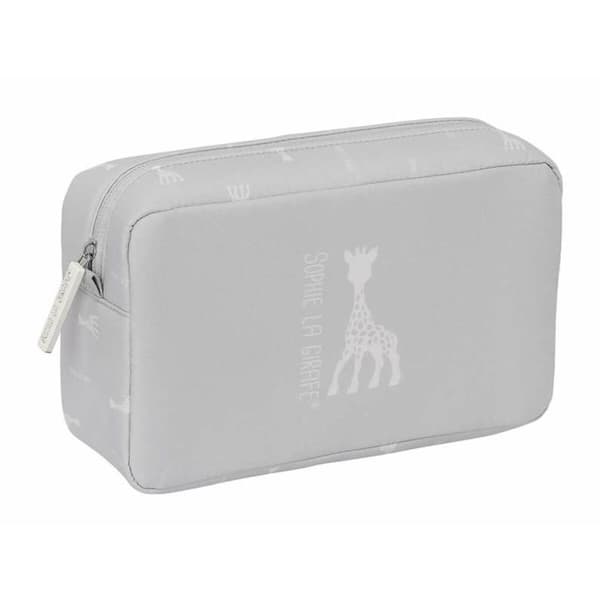 Reiseetui Sophie la Girafe Lysegrp 28 x 16 x 9 cm