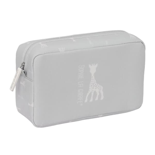 Reiseetui Sophie la Girafe Lysegrp 28 x 16 x 9 cm