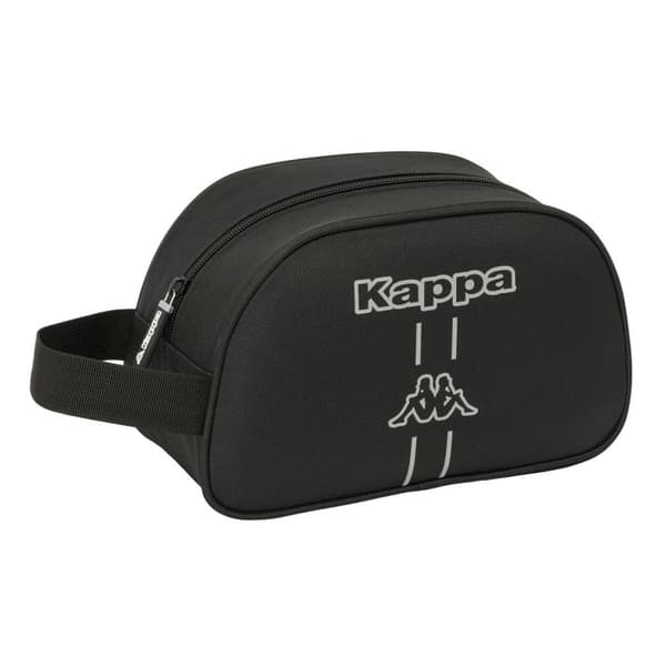 Rejsetoilettaske Kappa Dark Sort 26 x 15 x 12 cm
