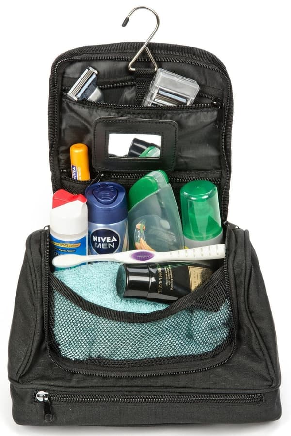 SNUGPAK LUXORY WASHBAG BLACK, Snugpak necessär svart