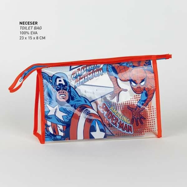 Lasten toilettitarvikkeiden matkapakkaus The Avengers 4 Kappaletta