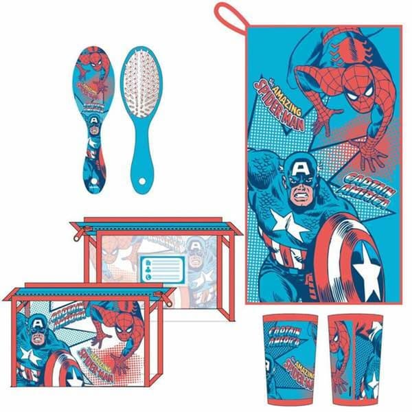 Lasten toilettitarvikkeiden matkapakkaus The Avengers 4 Kappaletta
