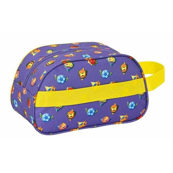Skoletoilettaske SuperThings Guardians of Kazoom Lilla 26 x 15 x 12 cm