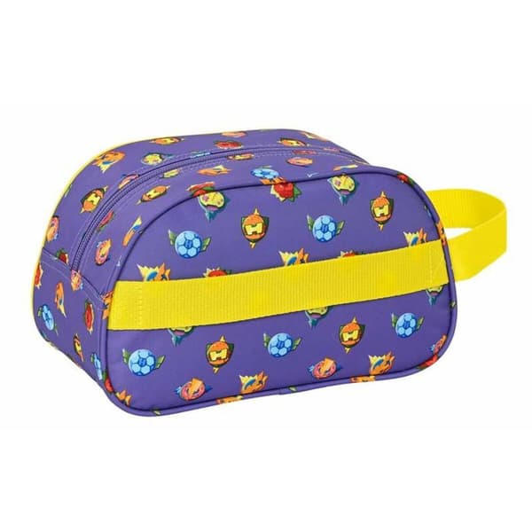 Skoletoilettaske SuperThings Guardians of Kazoom Lilla 26 x 15 x 12 cm