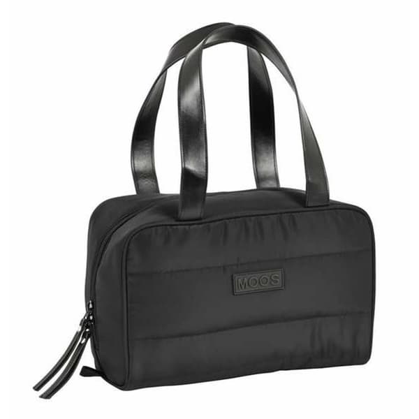 Skoletoilettaske Moos Negro Sort Med puder 31 x 14 x 19 cm