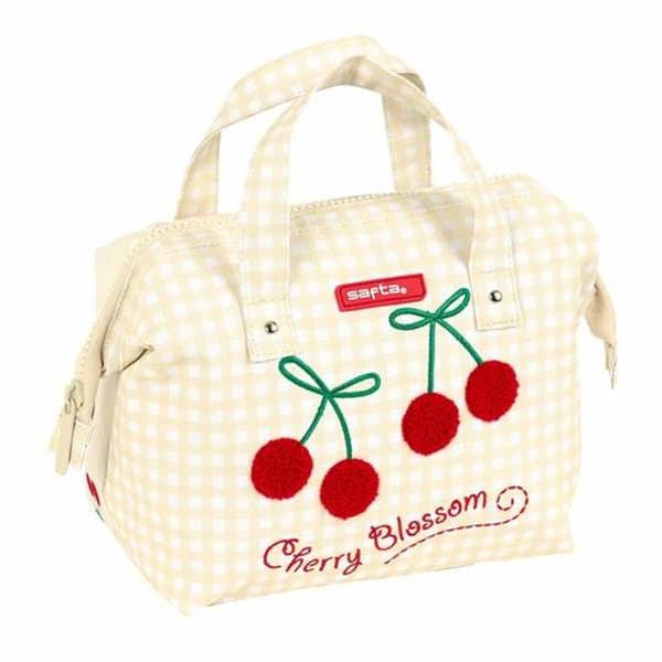 Skolnecessär Safta Cherry 26,5 x 17,5 x 12,5 cm