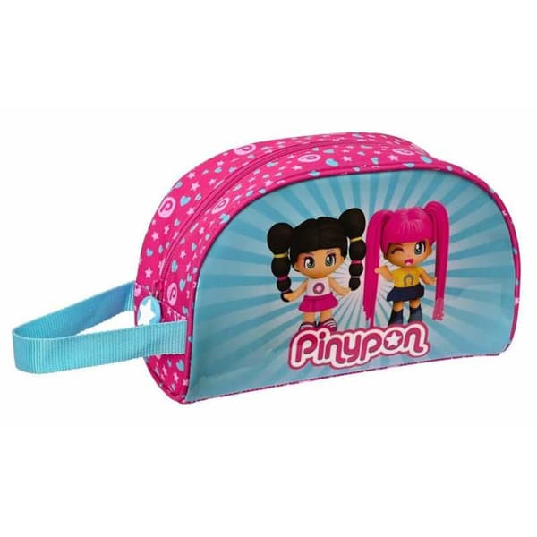 Rejsetoilettaske Pinypon Blå Pink 26 x 16 x 9 cm