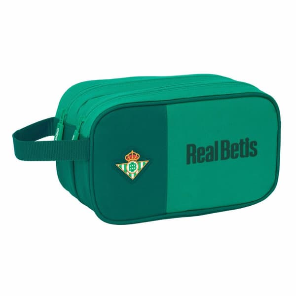 Rejsetoilettaske Real Betis Balompié Grøn Sportslig 26 x 15 x 12.5 cm