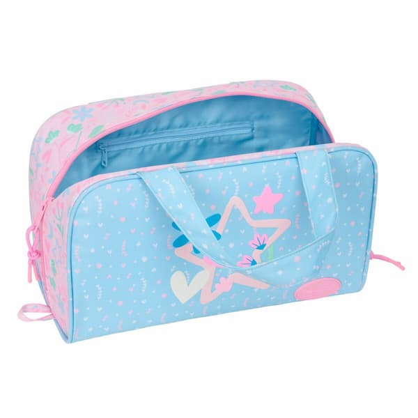 Reiseetui BlackFit8 Smile Rosa Lyse Blå 31 x 14 x 19 cm