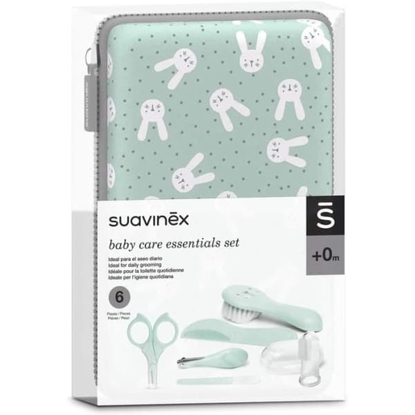 Necessär - Suavinex - 401211 - Hygge Design - Grön Färg - För Baby
