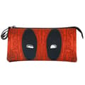 Miniatyrbild 2 av 3: Trousse Triple ECO - Marvel - Deadpool Vapen - Röd - Zippad - Barn