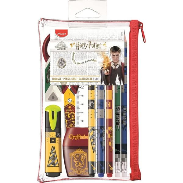 MAPED HARRY POTTER fyllt pennfodral 10 stycken - Redo att gå ombord på Hogwarts Express