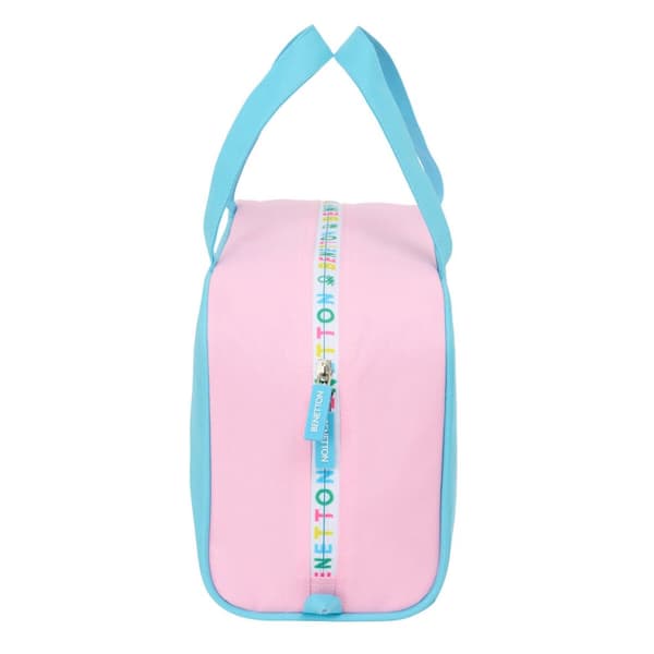 Resenecessär Benetton Unique Rosa Turkos 31 x 14 x 19 cm