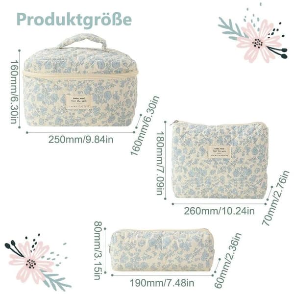 Lollanda 3-Pack - Necessär / Toalettväska