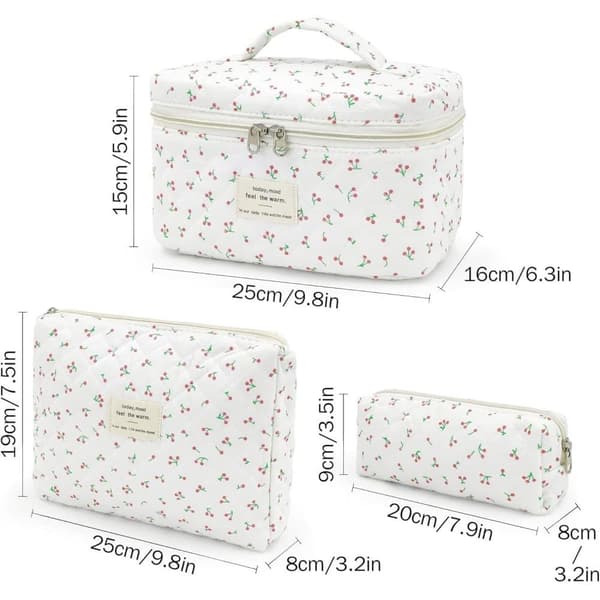 Lollanda 3-Pack - Necessär / Toalettväska