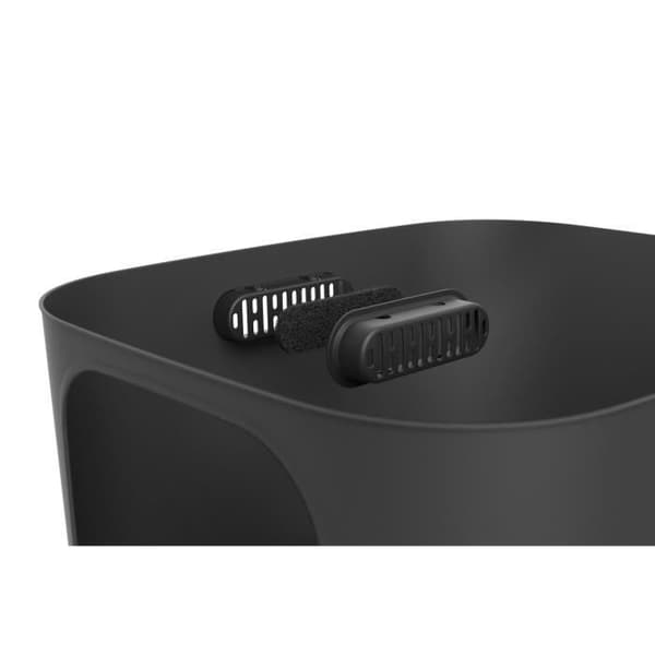 Toalettstol - ROTHO - BIALA XL - Antracit - 61,4x49,9x57,6 mm