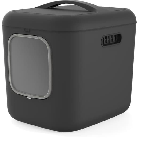Toalettstol - ROTHO - BIALA XL - Antracit - 61,4x49,9x57,6 mm