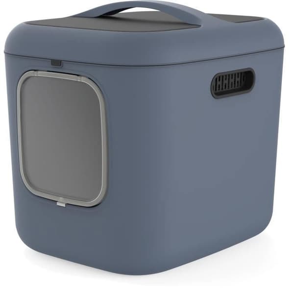 Toalettstol - ROTHO - BIALA XL - Blå Horisont - 61,4 x 49,9 x 57,6 mm