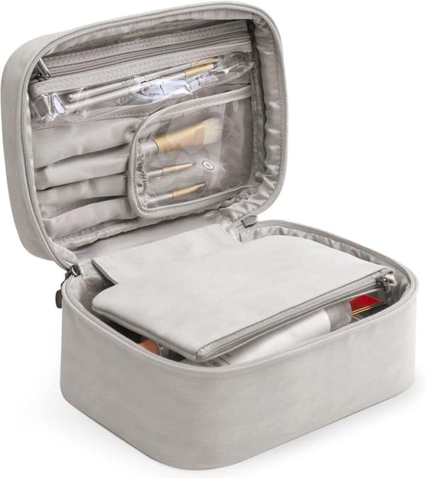Moorle 2-in-1 matkameikkilaukku / hygienialaukku / hygienialaukku kahvalla, vedenpitävä