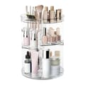 Miniatyrbillede 1 af 9: Lollanda 360 roterende makeup opbevaring kosmetisk arrangør med 8 justerbare rum - gennemsigtig