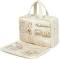 Miniatyrbild 1 av 6: Lollanda Sminkväska / Necessär / Toalettväska - Makeup Bag för Damer - Hängbar Reseorganizer med Smyckesfack
