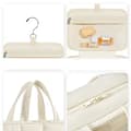 Miniatyrbild 4 av 6: Lollanda Sminkväska / Necessär / Toalettväska - Makeup Bag för Damer - Hängbar Reseorganizer med Smyckesfack