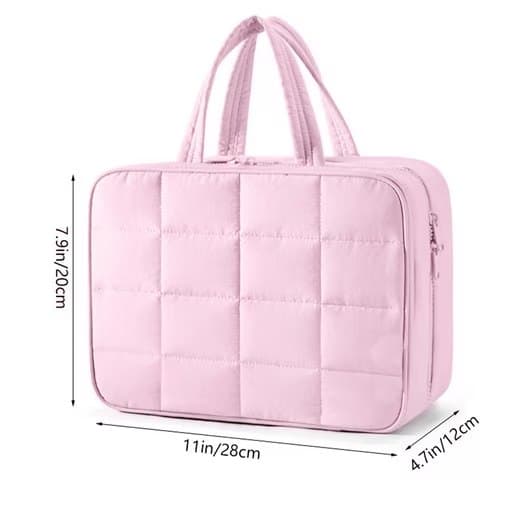 Lollanda Sminkväska / Necessär / Toalettväska - Makeup Bag för Damer - Hängbar Reseorganizer med Smyckesfack
