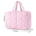 Miniatyrbild 6 av 6: Lollanda Sminkväska / Necessär / Toalettväska - Makeup Bag för Damer - Hängbar Reseorganizer med Smyckesfack