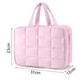 Miniatyrbild 6 av 6: Lollanda Sminkväska / Necessär / Toalettväska - Makeup Bag för Damer - Hängbar Reseorganizer med Smyckesfack
