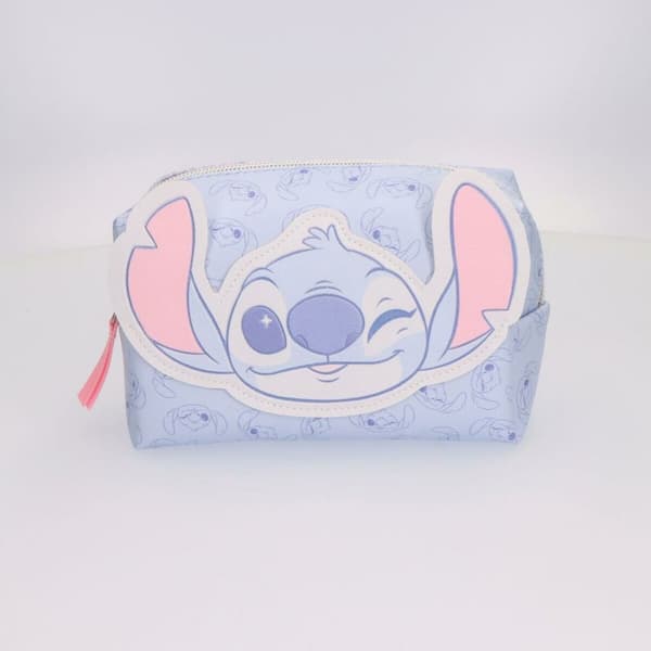 Resenecessär Stitch Blå 100 % Polyuretan 17 x 10 x 7 cm