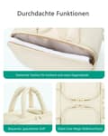 Pikkukuva 5 / 7: Lollanda Travel -hygienialaukku, tilava, vedenpitävä, käytännöllinen, tyylikäs, kahvoilla, matkoille, kuntosalille ja kotiin, miehille ja naisille