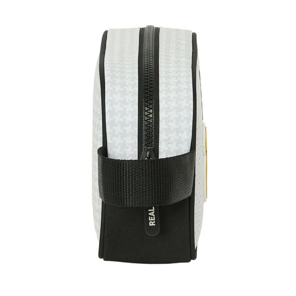 Rejsetoilettaske Real Madrid C.F. Hvid Grå Sportslig 22 x 13.5 x 8 cm