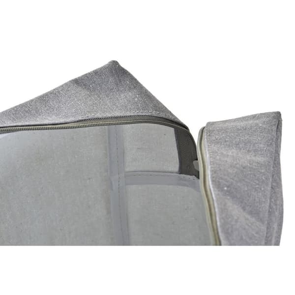 Necessär DKD Home Decor Grå Vit Havsblå (30 x 10 x 20 cm) (2 antal)