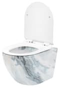 Pikkukuva 5 / 7: SEINÄLLE RIPUSTETTAVA WC-KULHO CARLOS SLIM MARGELLESS GRANITE KIILTÄVÄ