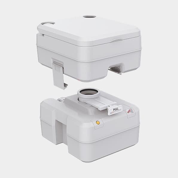 Portabel toalett / kemtoalett SEAFLO Multifunctional Toilet, 20 liter
