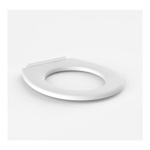 Eisenberg GmbH Eisenberg Toalettlock med gångjärn i förkromat NICKEL utan lock, 1 styck, vit, -